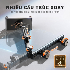 Giá Đỡ Máy Tính Bảng LISEN 3 In 1 Gắn Tựa Đầu Xe Hơi