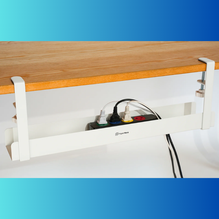 Khay giấu dây kẹp bàn HyperWork HPW-CM01