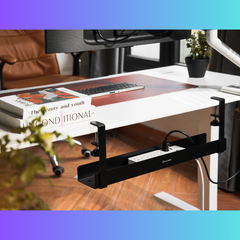 Khay giấu dây kẹp bàn HyperWork HPW-CM01