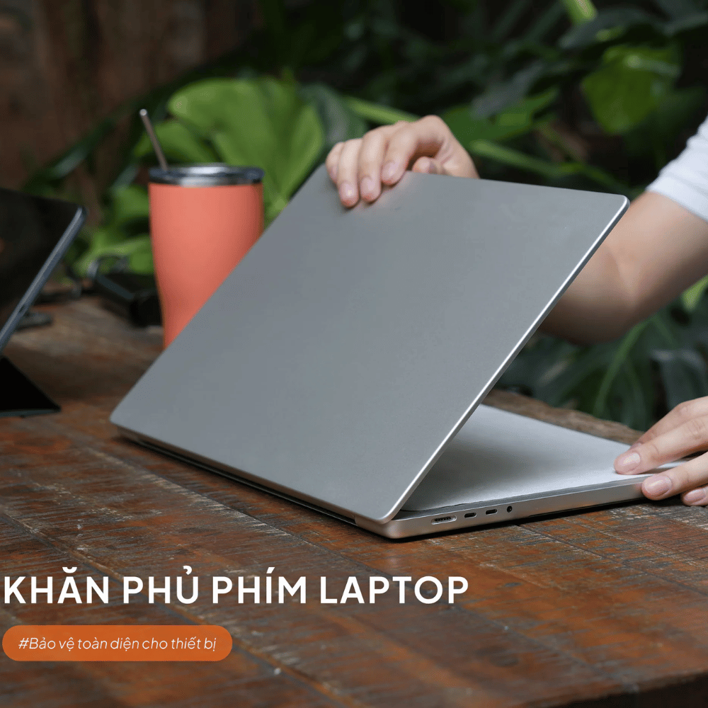 Khăn Microfiber Phủ Bàn Phím Laptop/ MacBook HyperWork CC02