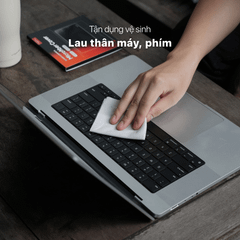 Khăn Microfiber Phủ Bàn Phím Laptop/ MacBook HyperWork CC02