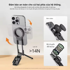 Tripod Mini Ulanzi MA38 Thiết Kế 5 IN 1 Tiện Lợi Hỗ Trợ Magsafe Xoay 360 Độ