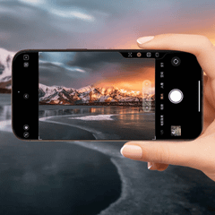 Kính Cường Lực iPhone 17 Series HODA 3D Curved Diamond Like Carbon (Có Khung Trợ Dán)