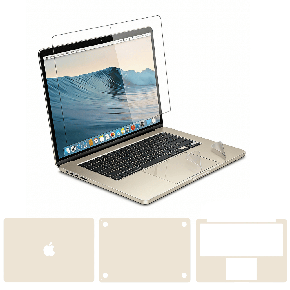 Dán MacBook MiPow KingBull MacShield 6in1 Skin Protector Air 13.6