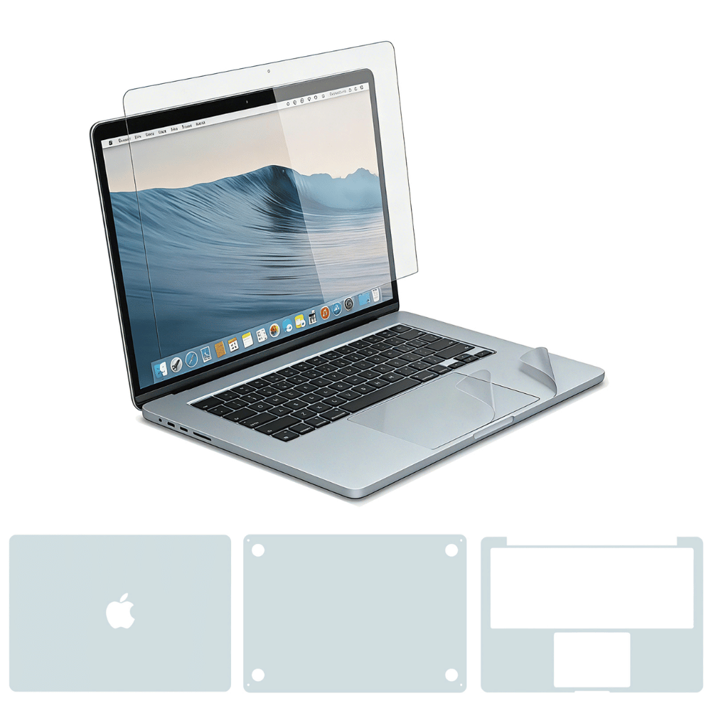 Dán MacBook MiPow KingBull MacShield 6in1 Skin Protector Air 13.6