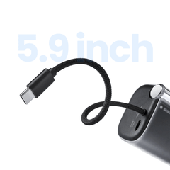 Sạc Dự Phòng Sharge Flow 3 45W 10.000mAh Tích Hợp Cáp Type-C