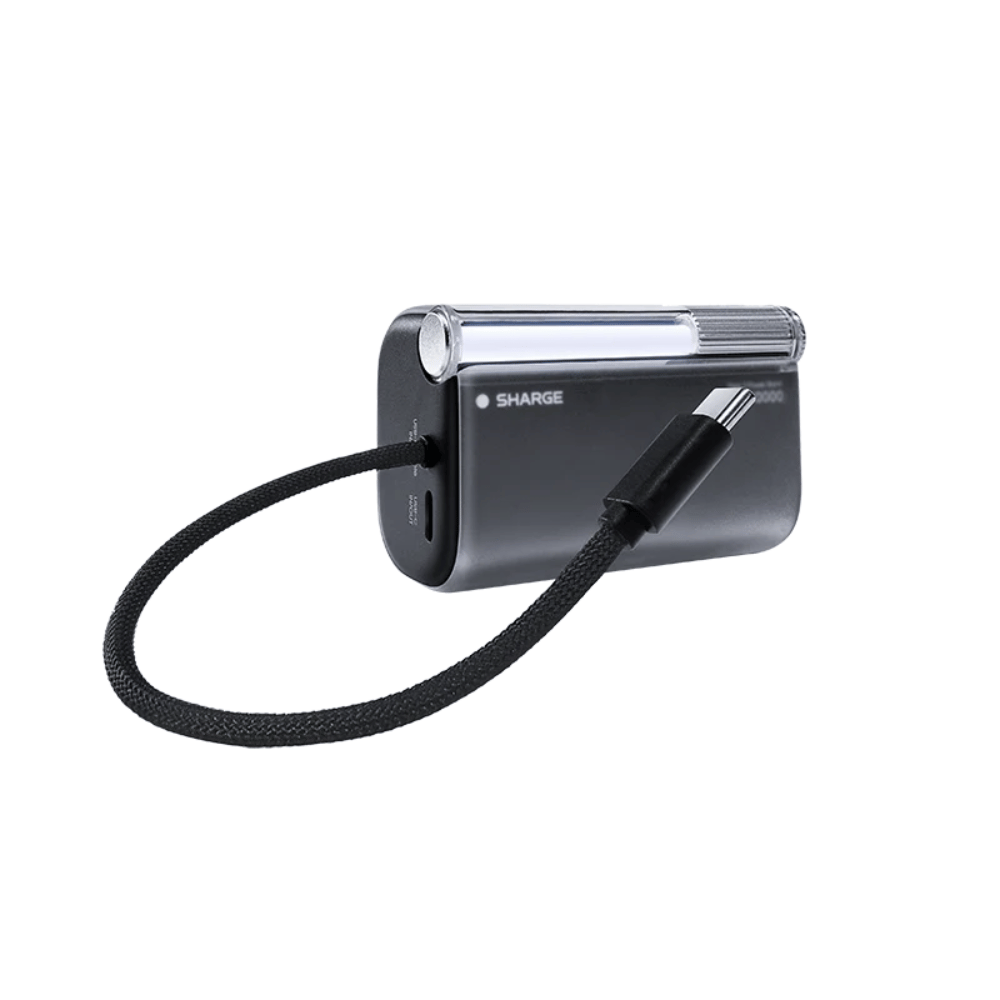 Sạc Dự Phòng Sharge Flow 3 45W 10.000mAh Tích Hợp Cáp Type-C