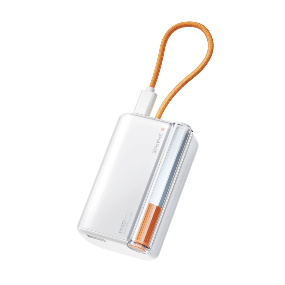 Sạc Dự Phòng Sharge Flow 3 45W 10.000mAh Tích Hợp Cáp Type-C