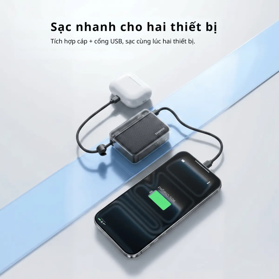 Sạc Dự Phòng Sharge Flow Go P4 10000mAh