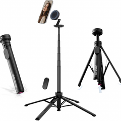 Tripod Ulanzi MT-85 Đen Chân Tự Bung Có Magsafe Tích Hợp Remote