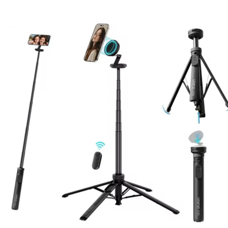 Tripod Ulanzi MT-85 Đen Chân Tự Bung Có Magsafe Tích Hợp Remote