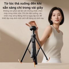 Tripod Ulanzi MT-85 Đen Chân Tự Bung Có Magsafe Tích Hợp Remote