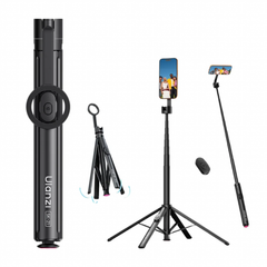 Tripod Ulanzi SK21 Chân Máy Tự Bung Kiêm Gậy Selfie Cao 1.8m Tích Hợp Remote