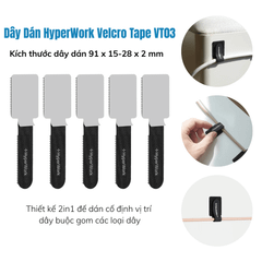 Dây Dán HyperWork Velcro Tape