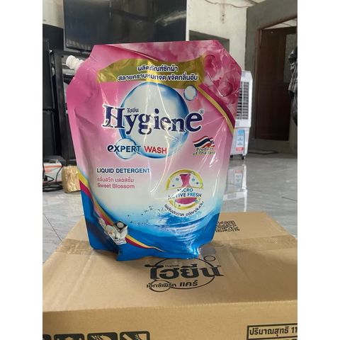 Túi Nước Giặt Hygiene 1800ml Hàng Thái Lan màu hồng