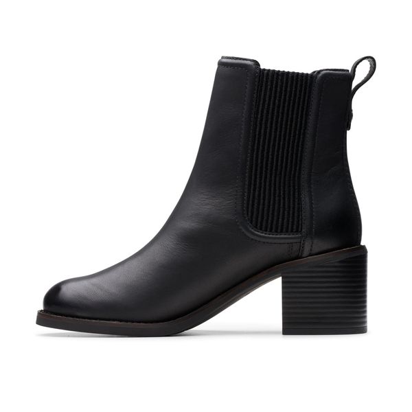 Giày Bốt Cao Gót Da Nữ Clarks - Chamberly Top