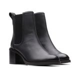 Giày Bốt Cao Gót Da Nữ Clarks - Chamberly Top