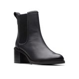Giày Bốt Cao Gót Da Nữ Clarks - Chamberly Top