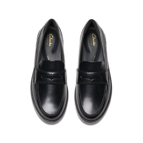 Giày Loafer Da Nữ Clarks - Straven Edge