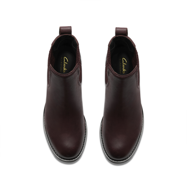 Giày Bốt Cao Gót Da Nữ Clarks - Chamberly Top