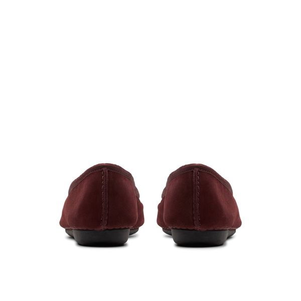 Giày Búp Bê Da Nữ Clarks - Freckle Ice