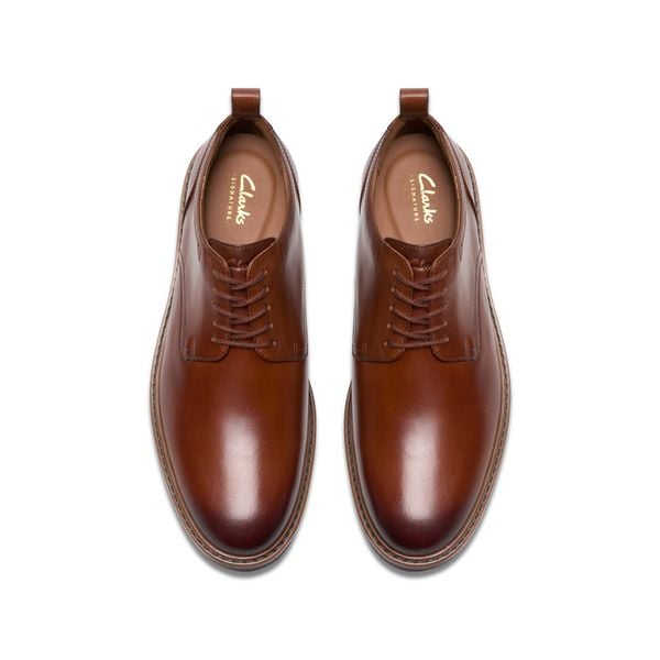 Giày Tây Da Nam Clarks - Aldwin Lace