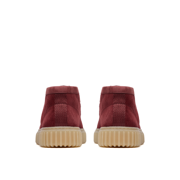 Giày Bốt Da Lộn Nam Clarks - Torhill Hi