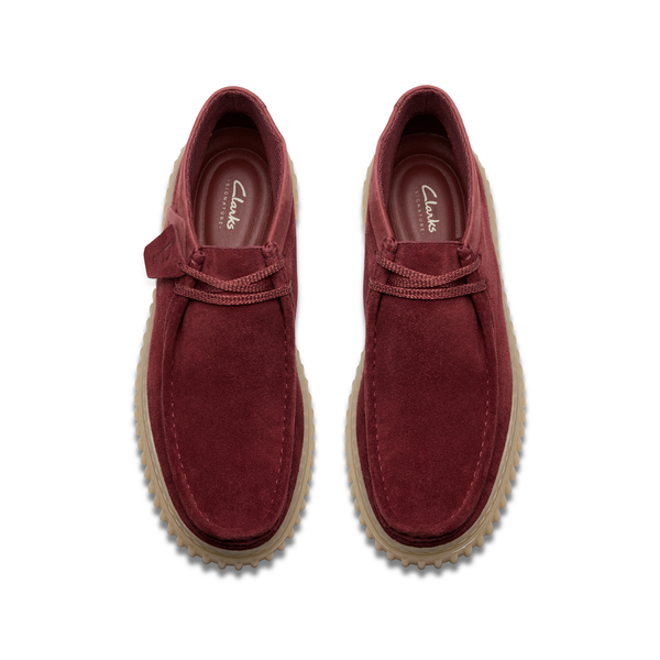 Giày Bốt Da Lộn Nam Clarks - Torhill Hi