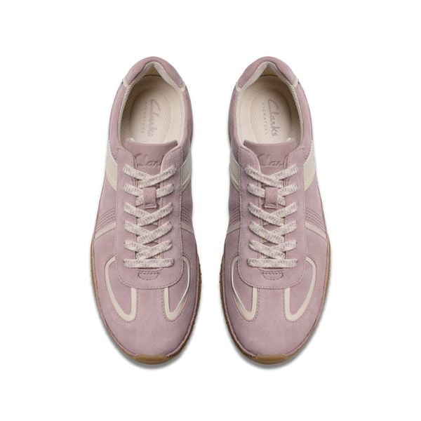 Giày Thể Thao Da Lộn Nữ Clarks - Meridor Lo