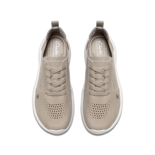 Giày Thể Thao Da Nubuck Nữ Clarks  - Solevana Style