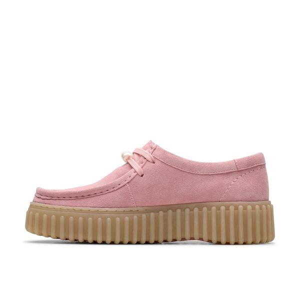 Giày Da Lộn Nữ Clarks - Torhill Bee
