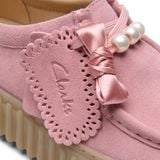 Giày Da Lộn Nữ Clarks - Torhill Bee