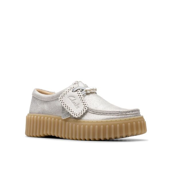 Giày Da Lộn Nữ Clarks - Torhill Bee