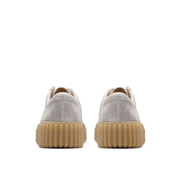 Giày Da Lộn Nữ Clarks - Torhill Bee