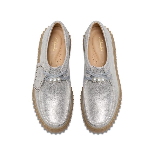 Giày Da Lộn Nữ Clarks - Torhill Bee