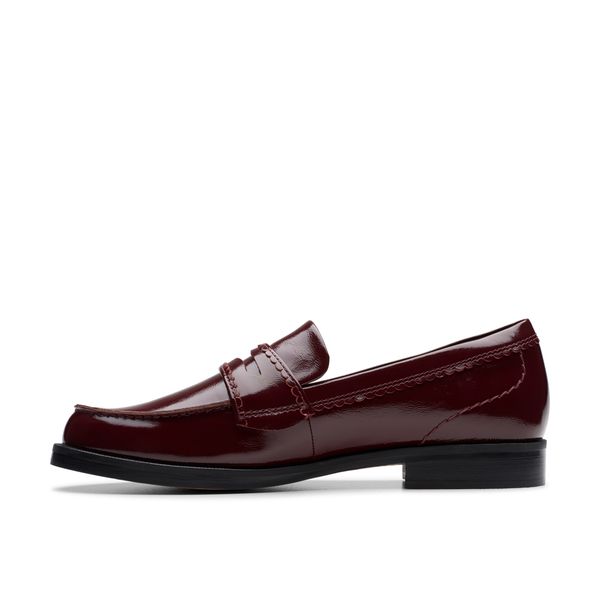 Giày Loafer Da Nữ Clarks - Straven Edge