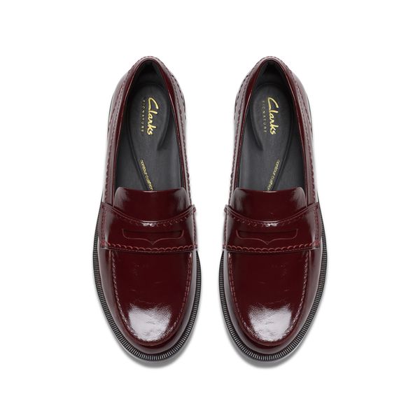 Giày Loafer Da Nữ Clarks - Straven Edge