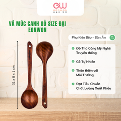Vá múc canh lớn Eonwon large soup ladle