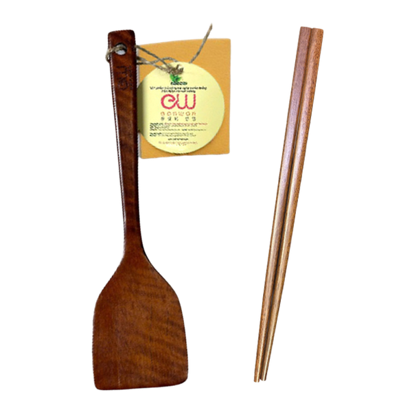 Combo Sạn gỗ Eonwon EW-004 và Đũa bếp Eonwon EW-003