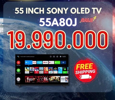 Tivi OLED Sony 4K 55 inch XR-55A80J
