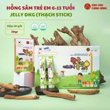  Hồng sâm trẻ em Hàn Quốc 6-13 tuổi Jelly DKG (thạch stick) - Mua 1 Tặng 1 
