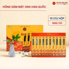 Hồng sâm mật ong Hàn Quốc (Honeyed Korean Red Ginseng) 30g*10 củ/hộp