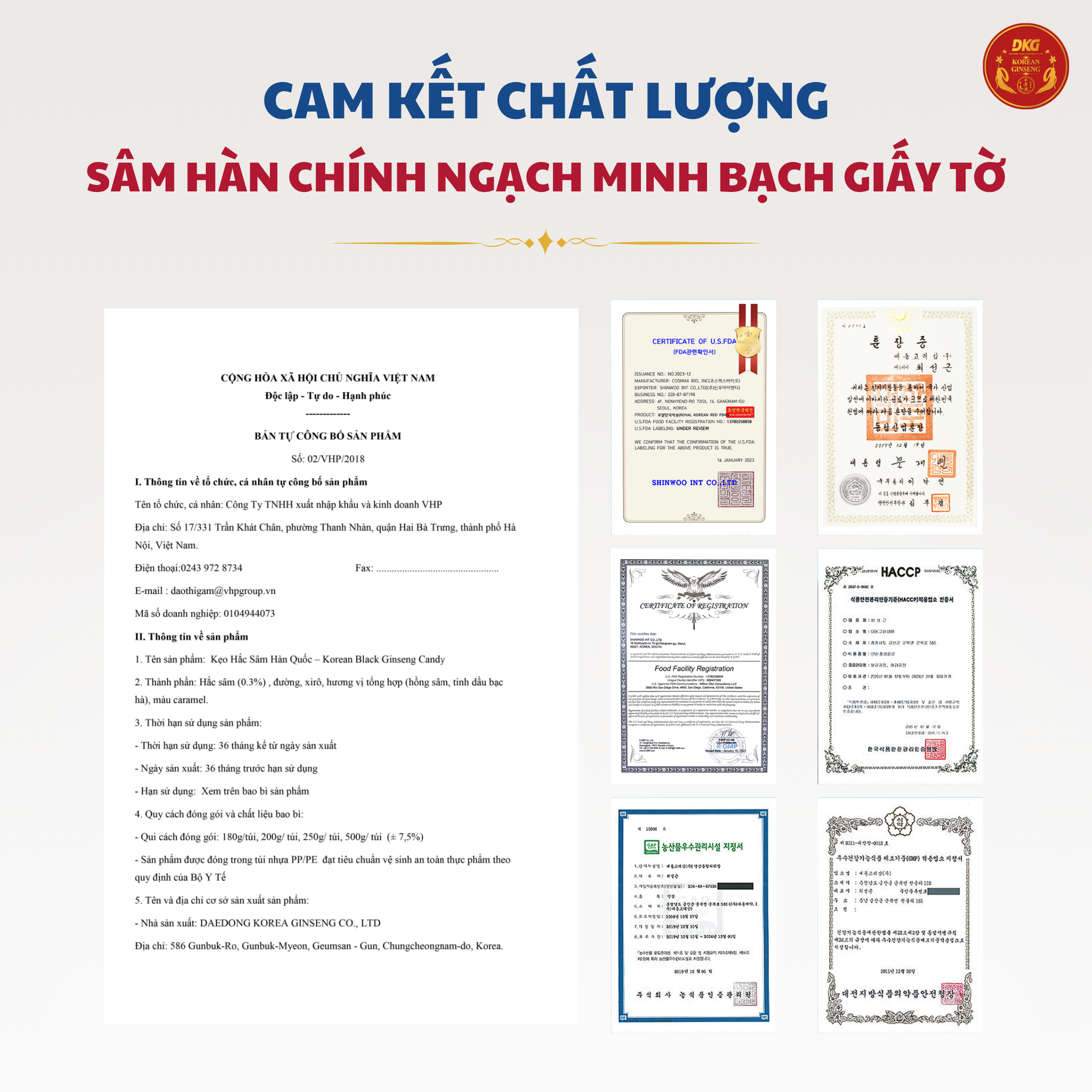  Kẹo hắc sâm 250g - Daedong 