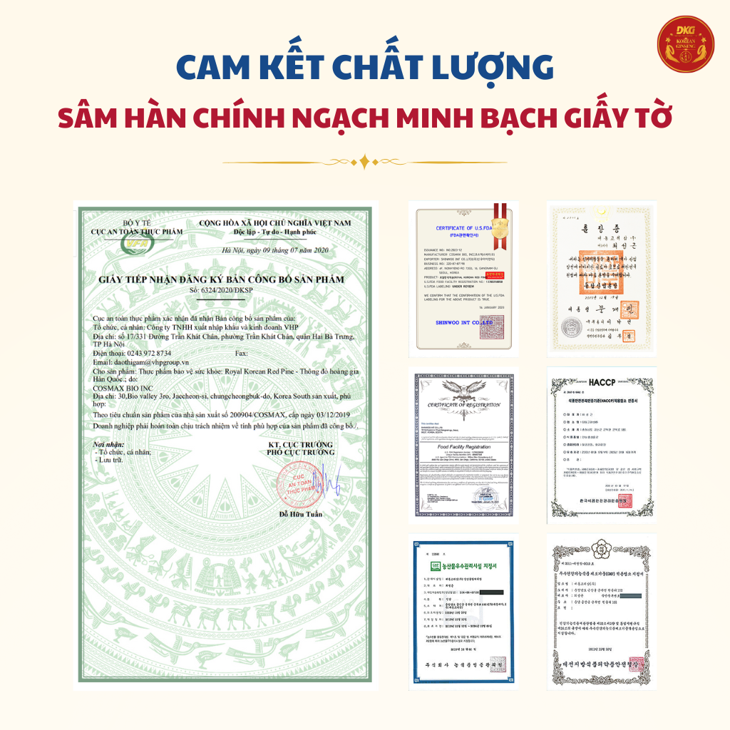  Tinh dầu thông đỏ hoàng gia Hàn Quốc120*450mg - Royal 