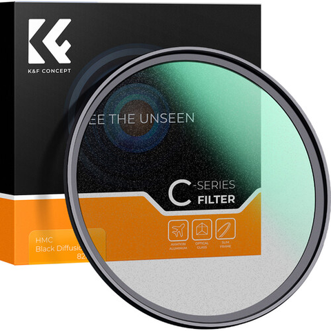 Kính lọc Filter K&F Concept Nano-C Black Diffusion 1/2 (79% Transmittance)
