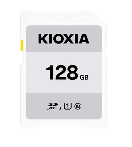 Thẻ nhớ SDXC UHS-I KIOXIA 128GB 100MB/s Nobox, MADE IN JAPAN