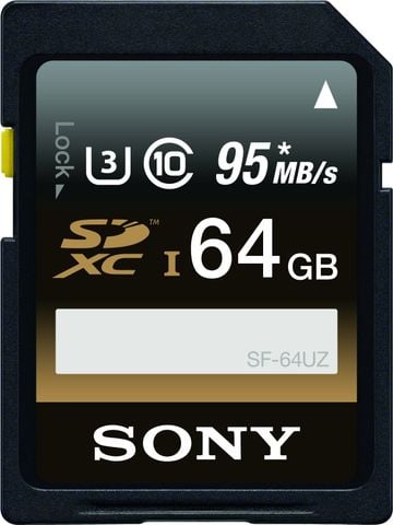 Thẻ nhớ Sony 64GB UHS-I SDXC (Speed Class 3) 95/90MB/s