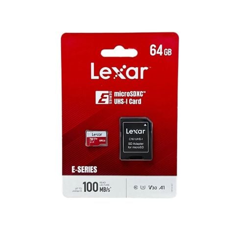 Thẻ nhớ MicroSD Lexar microSDXC UHS-I 64GB