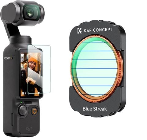 Kính lọc Filter K&F Concept Nano X Blue Streak For DJI Osmo Pocket 3