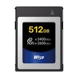 Thẻ nhớ máy ảnh Wise 512GB CFexpress 4.0 Type B - CFX4-B512